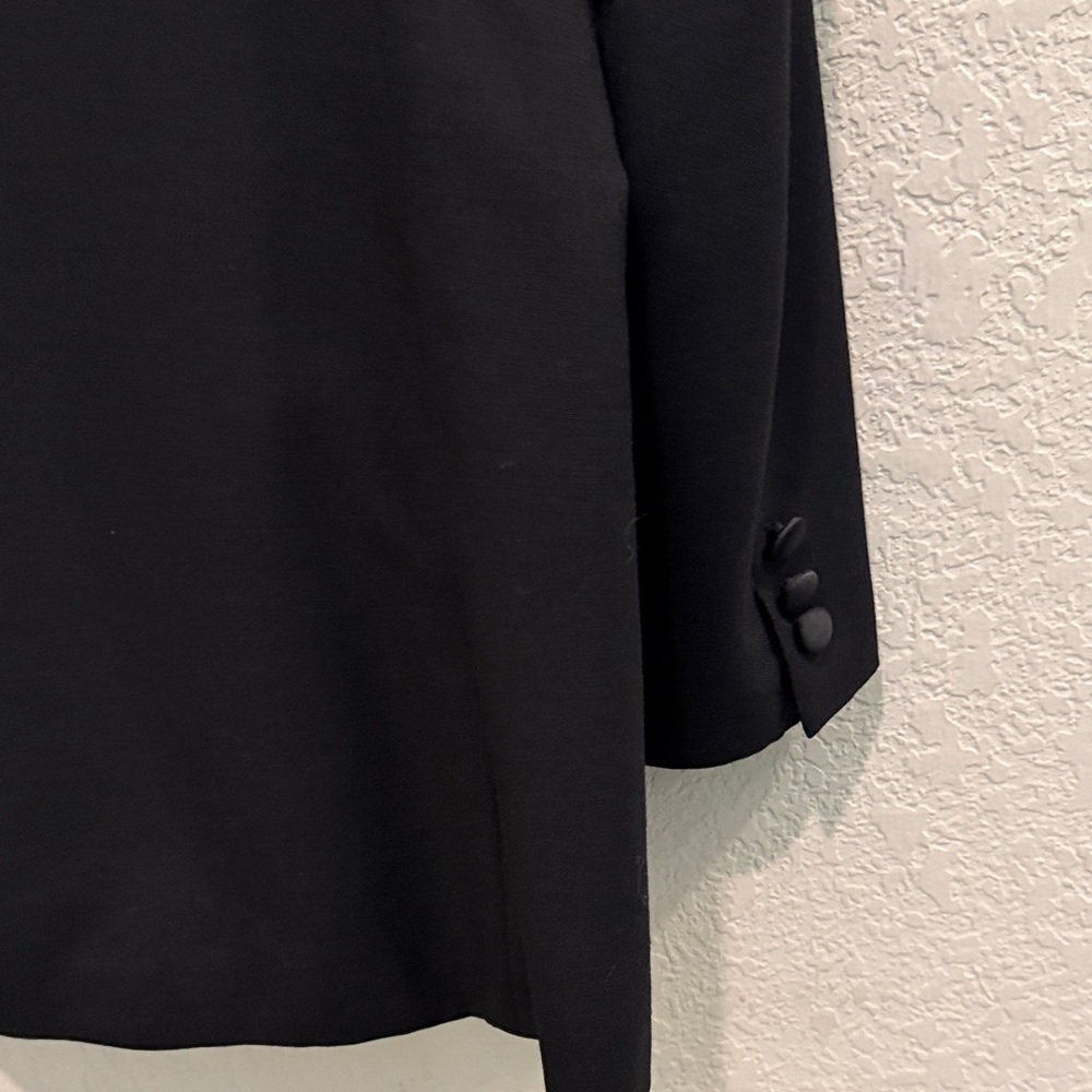 Pierre Balmain Classic Black Men's Blazer 42 L - Picture 10 of 11
